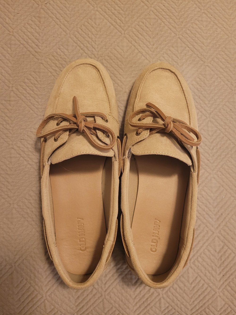 Old Navy Faux Suede Boat Shoes